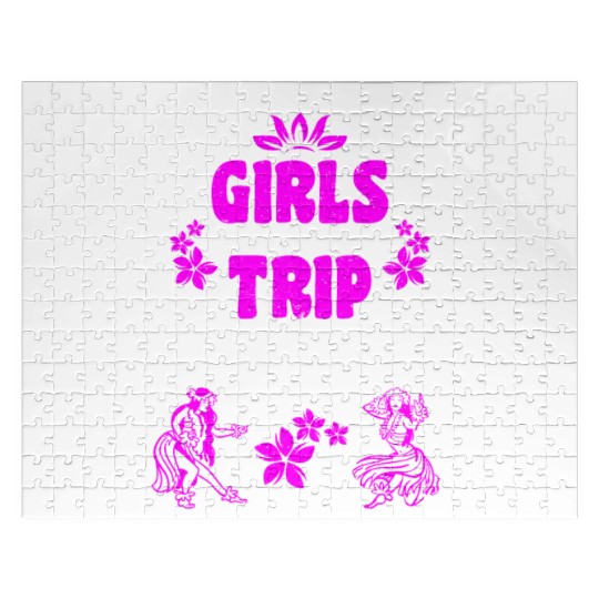 Girls Trip 2023 girls vacation girls spring break Jigsaw Puzzles