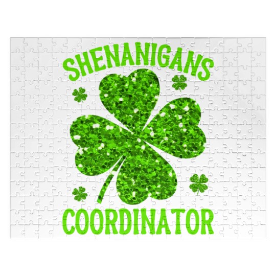 Shenanigans Coordinator St Patricks Day Teacher Jigsaw Puzzles