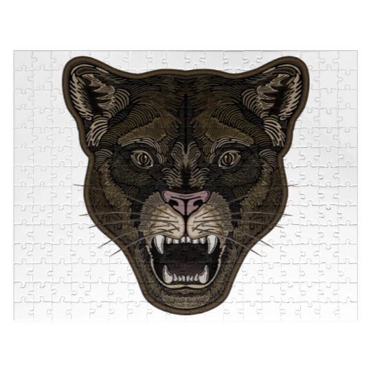 Mountain Lion Graphix Jigsaw Puzzles