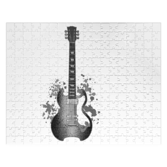 Music Bass Guitar Acoustic Electric Guitarist Jigsaw Puzzles