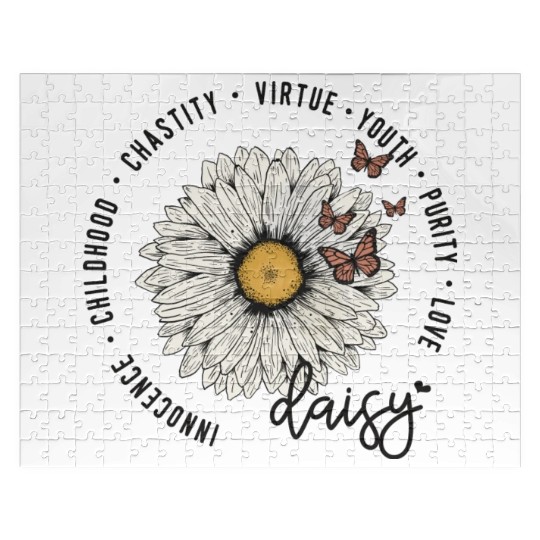 Inspirational Daisy Flower Jigsaw Puzzles