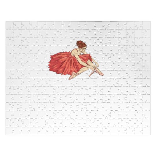 Ballet Dancer Dance Girl Ballerina Jigsaw Puzzles