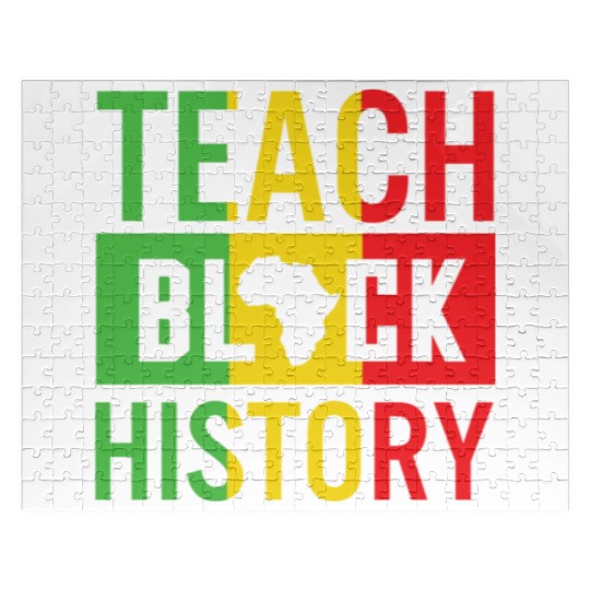 Teach Black History African American Juneteenth Jigsaw Puzzles