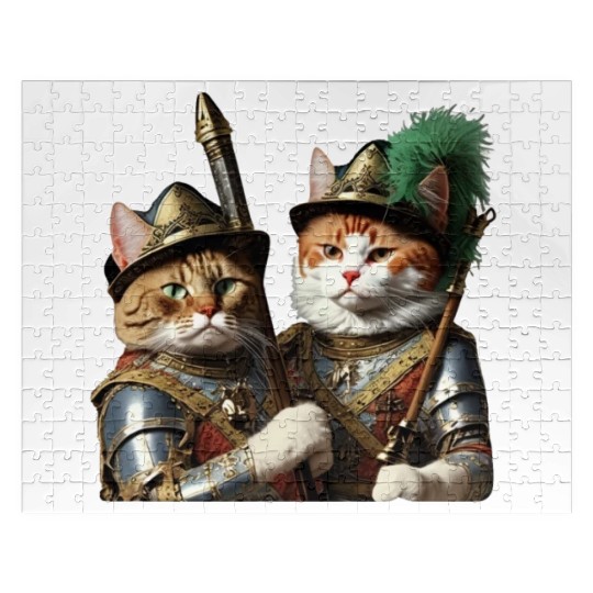 Conquistador Kitties Jigsaw Puzzles