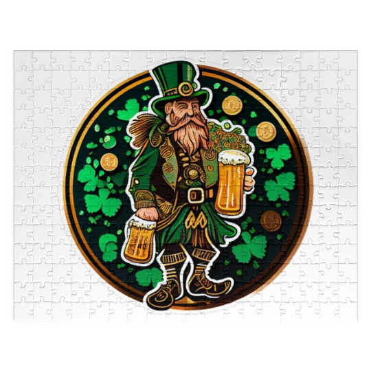 Happy St Patricks Day Jigsaw Puzzles,Lucky Jigsaw Puzzles