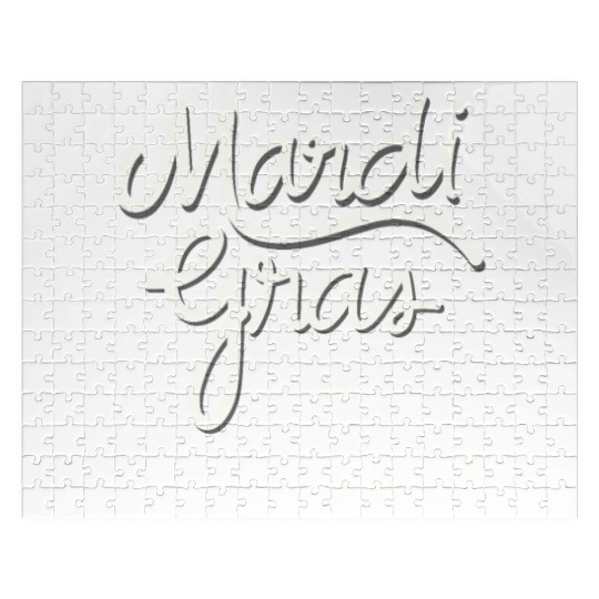 Mardi Gras Carnival Fiesta Party Louisiana New Orl Jigsaw Puzzles