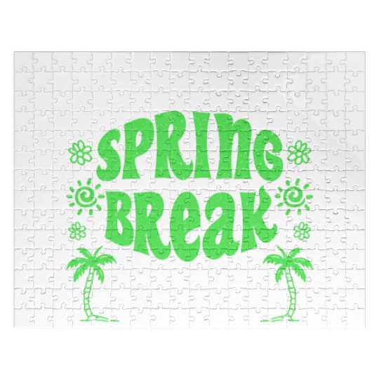 This is my spring break Jigsaw Puzzles party spring break