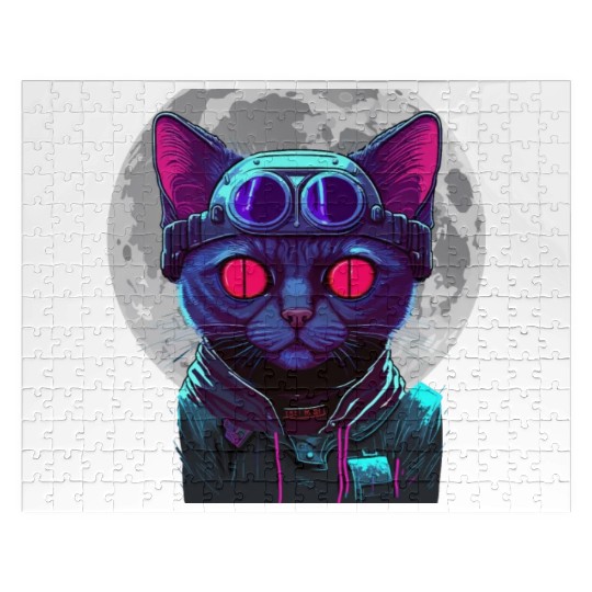 SPACE CAT 1 Jigsaw Puzzles