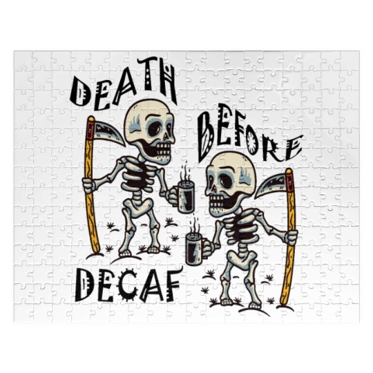 Death Before Decaf Cool Jigsaw Puzzles