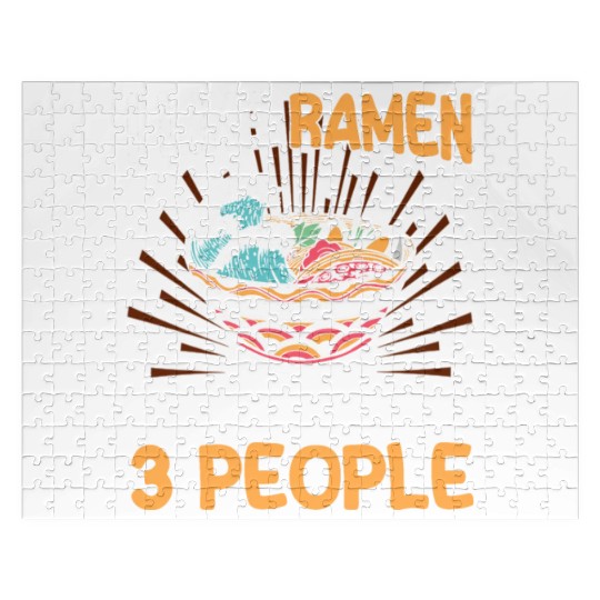 Ramen Noodle Soup Japanese Kawaii Gift Ramen Jigsaw Puzzles
