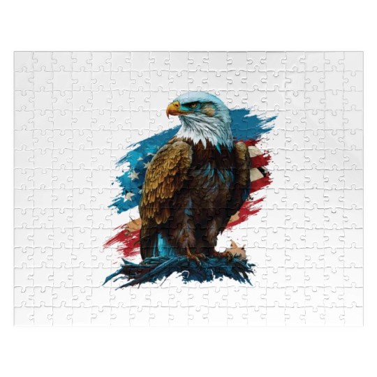 Building the Nation American Bald Eagle America Jigsaw Puzzles