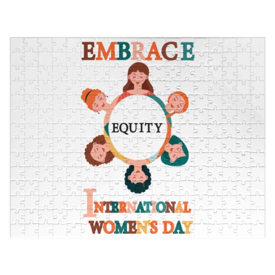 Embrace Equity International Women's Day Jigsaw Puzzles