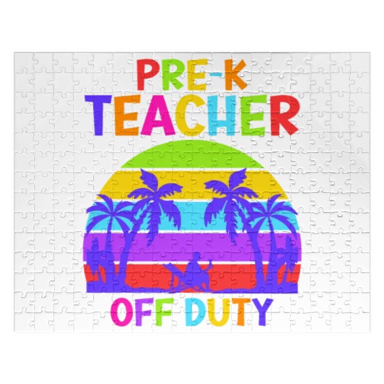 Preschool Kindergarten Teacher off duty teacher Jigsaw Puzzles