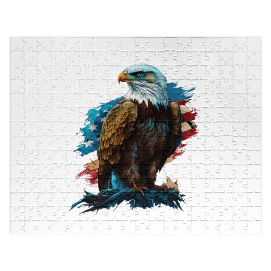 I Will Give Everything For US American Bald Eagle Jigsaw Puzzles