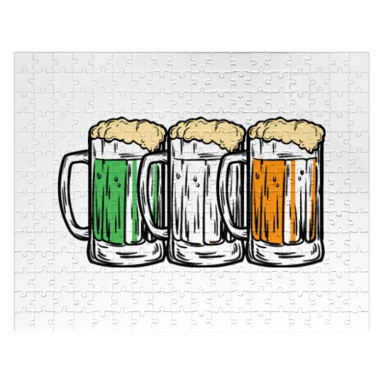 Irish beer Ireland St. Patrick's Day Jigsaw Puzzles