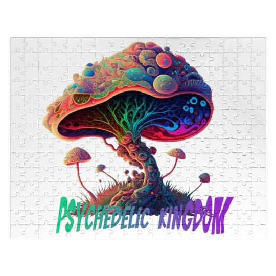 Psychedelic Mushroom Jigsaw Puzzles