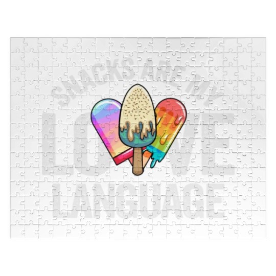 Snacks Are My Love Language Jigsaw Puzzles