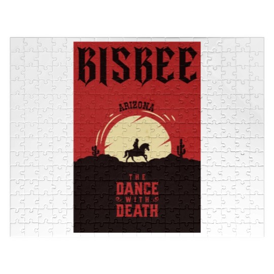 bisbee Arizonna wild west town Jigsaw Puzzles