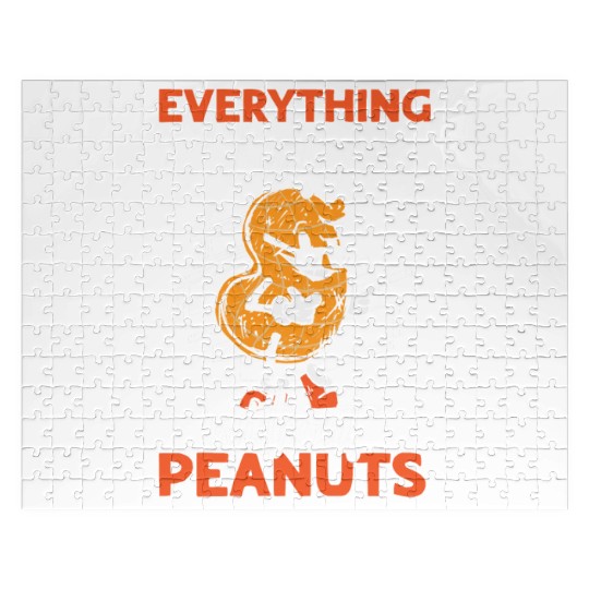 Everything Is Better Without Peanuts Peanut Jigsaw Puzzles