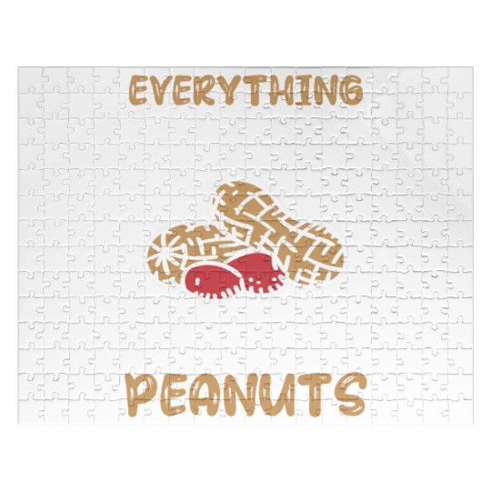 Everything Is Better Without Peanuts Peanut Jigsaw Puzzles