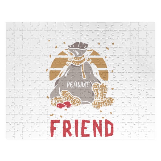 Peanuts Not My Friend Peanut Allergic Jigsaw Puzzles