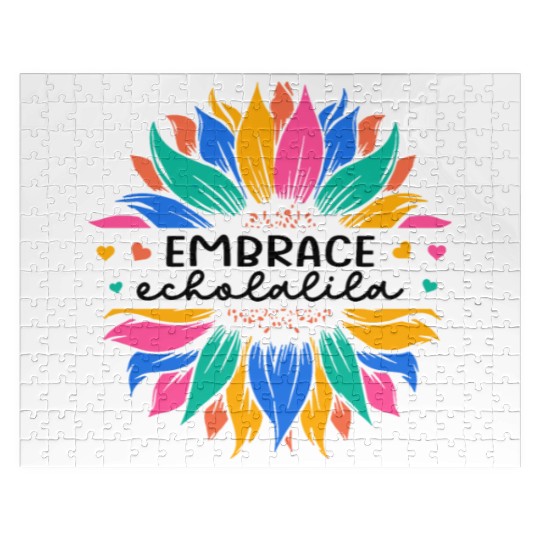 Embrace Echolalia Special Education Teacher Jigsaw Puzzles