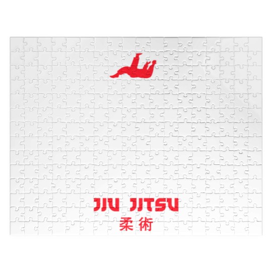Brazilian Jiu Jitsu MMA Bjj Hugger Jigsaw Puzzles