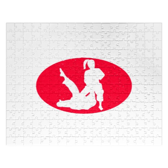 Brazilian Jiu Jitsu MMA Bjj Hugger Jigsaw Puzzles