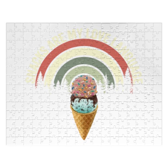 Snacks Are My Love Language Jigsaw Puzzles