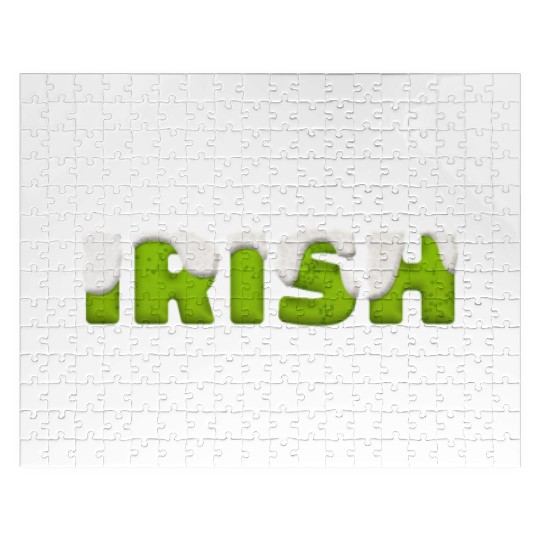 Drink Irish Beer, Green Beer, St Patricks Day Jigsaw Puzzles