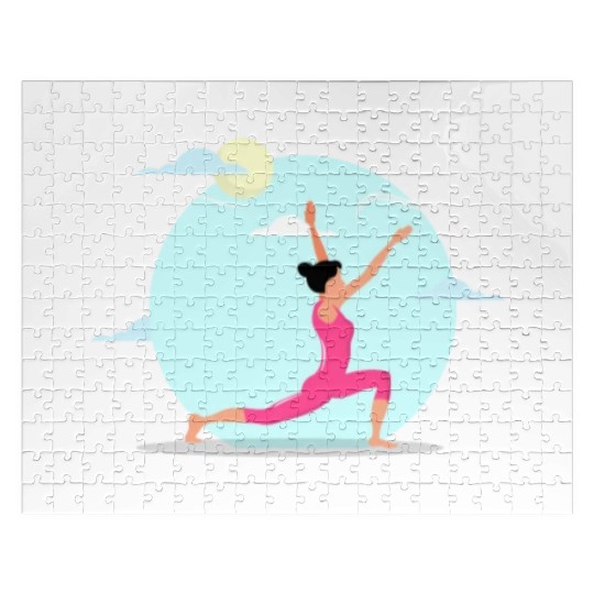Yoga Exercise Training Sport Pose Jigsaw Puzzles