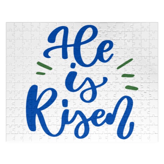 He Is Risen Religious Easter Jigsaw Puzzles