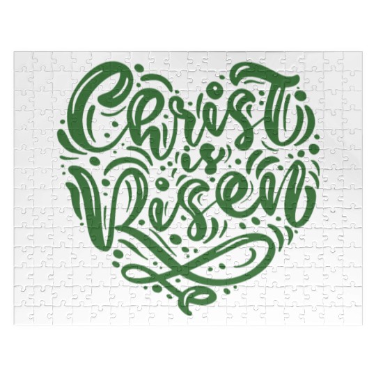 He Is Risen Christian Easter Jigsaw Puzzles