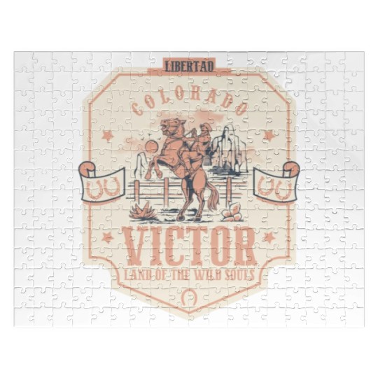 victor colorado wild west town Jigsaw Puzzles