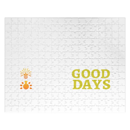 Spring it's gonna be good days inspiration quote Jigsaw Puzzles