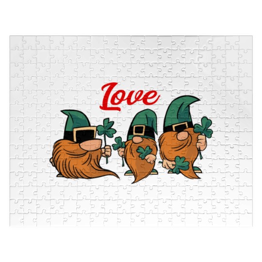 Funny Underwriter St. Patricks Day Shenanigans Jigsaw Puzzles