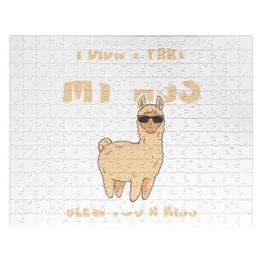 Alpaca Alpaka Humor Jigsaw Puzzles