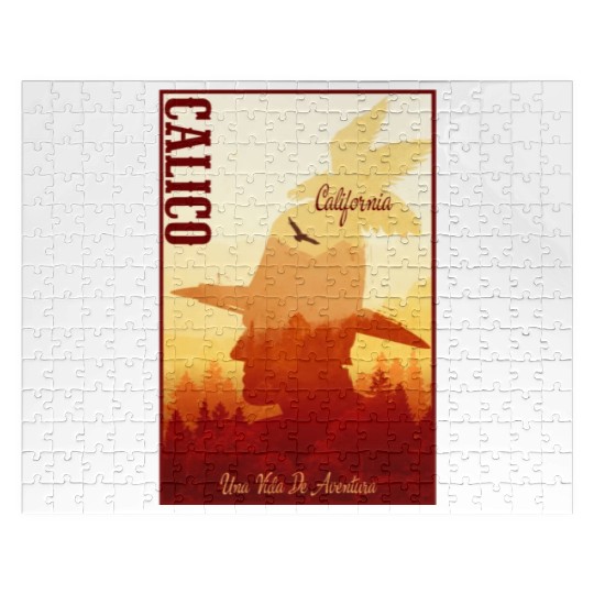 Calico California wild west town Jigsaw Puzzles