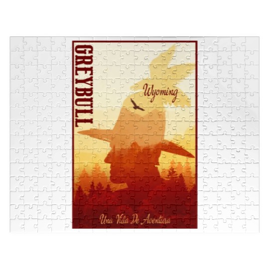 Greybull Wyoming wild west town Jigsaw Puzzles