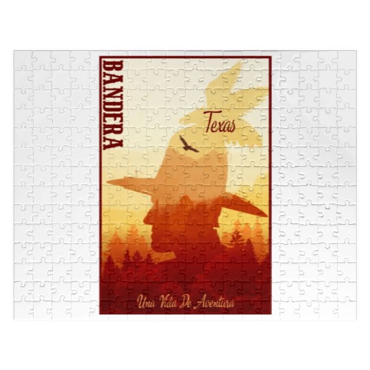 Bandera Texas wild west town Jigsaw Puzzles