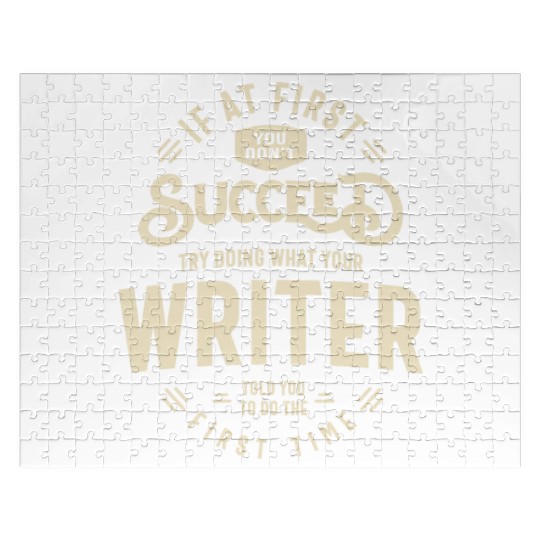 Writer Job Title Profession Jigsaw Puzzles