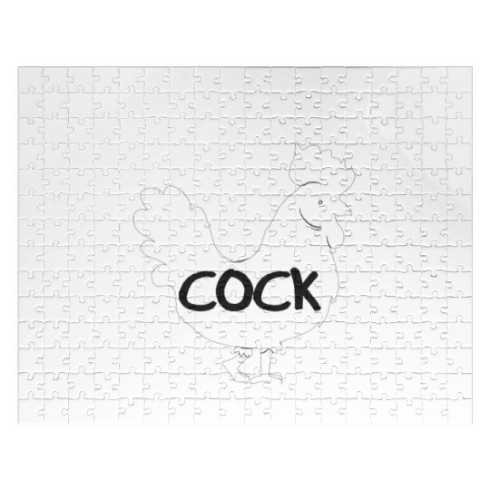 rub my cock for good luck Jigsaw Puzzles