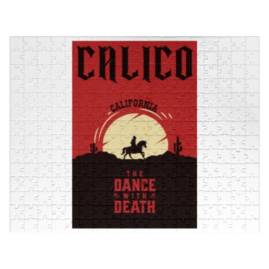 Calico California wild west town Jigsaw Puzzles