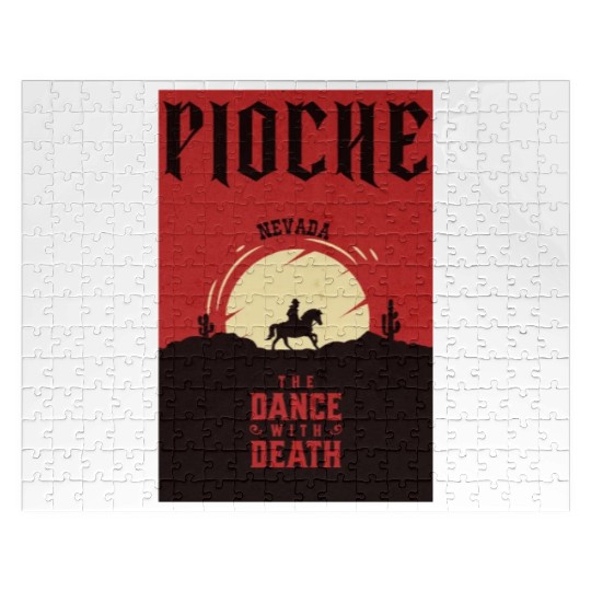 Pioche Nevada wild west town Jigsaw Puzzles