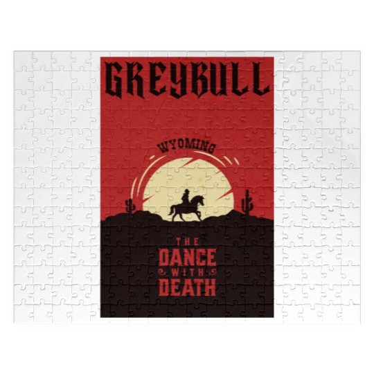 Greybull Wyoming wild west town Jigsaw Puzzles