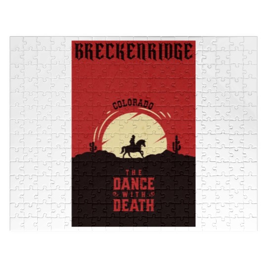 Breckenridge Colorado wild west town Jigsaw Puzzles