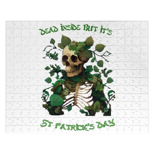 Dead inside but its St Patrick's Jigsaw Puzzles