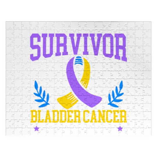 Bladder Cancer Survivor Bladder Cancer Awareness Jigsaw Puzzles