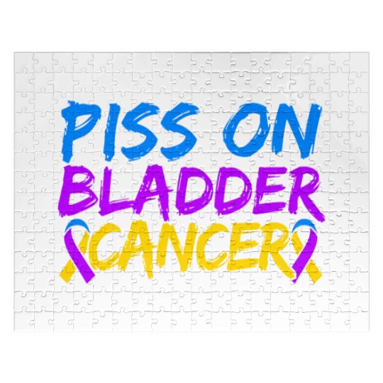 Piss On Bladder Cancer Awareness Month Jigsaw Puzzles