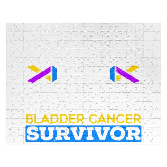 Fought The Battle And Won Bladder Cancer Survivor Jigsaw Puzzles